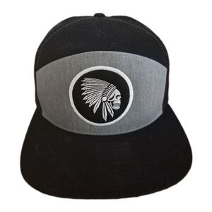 Indian Skull Cap Men's Snapback Hat